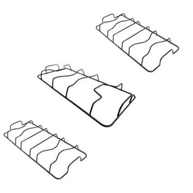 Imagem de Kit grelha trempe para fogão itatiaia waves 5q - 5 bocas - MDR DISTRIB