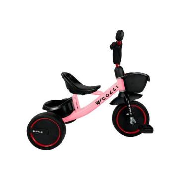 Imagem de Bicicleta Infantil Colli Triciclo Kika Aro 12 - Quadro de Aço Carbono,