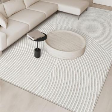 Imagem de Tapetes de estilo para sala de estar, tapete macio e fofo para sala de estar, tapete grosso e felpudo para vestiário, decoração de quarto de grande área (80x120 cm/N)