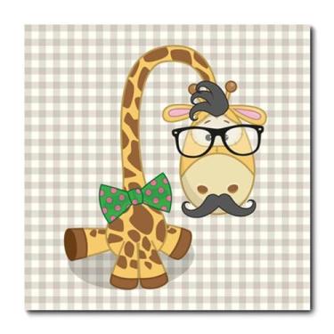 Imagem de Placa Decorativa - Girafa Infantil - 0903plmk - Allodi