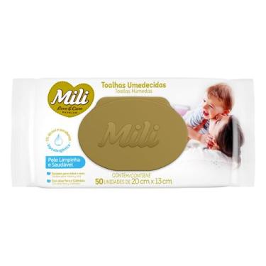 Imagem de Toalhas umedecidas mili lovecare 50 und - Mili S/A