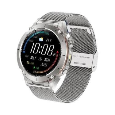 Imagem de Relógio Inteligente Militar Masculino Com GPS, Tela AMOLED HD De 1.43"