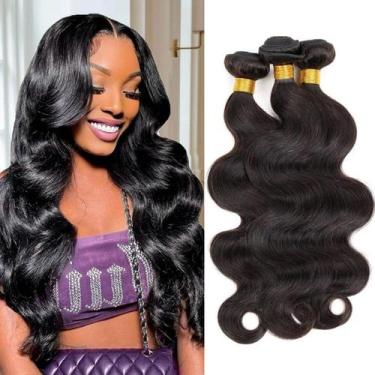 Imagem de Pacotes de cabelo Smoothair Body Wave 30 35 40cm Brazilian Virgin