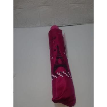 Imagem de Guarda Chuva SombrinhaTorre Eiffel Grande - ying, Rosa