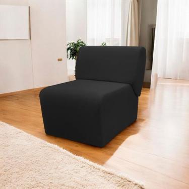 Imagem de Poltrona Decorativa Para Sala Manicure Consultório Escritório Zoe Sued