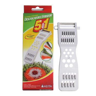 Imagem de DESCASCADOR E FATIADOR 5 EM 1 KEITA FATIA EM FIOS
