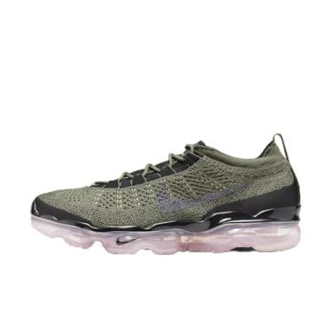 Imagem de Nike Tênis unissex Air Vapormax 2023 FK, Verde oliva/rosa Oxford/preto/preto, 43 BR