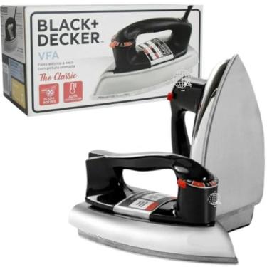 Imagem de Ferro De Passar Roupa A Seco Black Decker Com Base De Alumínio Modelo 