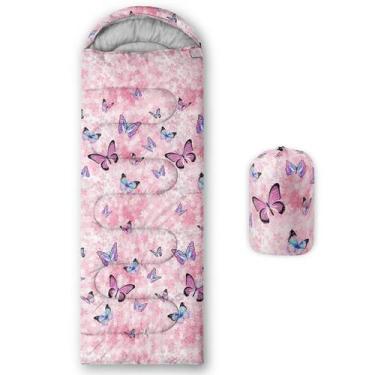 Imagem de Saco de dormir Datura home Kids Girls Sakura Floral 80x230cm