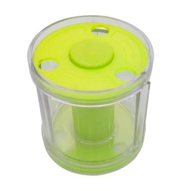 Imagem de IEUDNS Organizador de Fitas de Ginástica Rítmica com Rodinhas, Acessório Fácil de Usar, Estojo Transparente para Guardar Fitas de Dança em Apresentações Inte, Verde Fluorescente