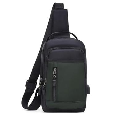 Imagem de Bolsa Transversal, ImpermeáVel, PráTica Bolsa De Ombro(RC1-Verde)