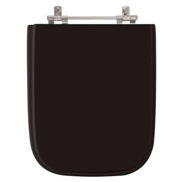 Imagem de Assento Sanitario Tivoli Preto Para Vaso Ideal Standard