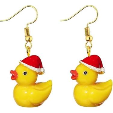 Imagem de ONLYJUMP Brincos de porco rosa para mulheres, fofo, animal doce, pingente, joias, pingentes, presente, Extra Large, Resina, Sem pedra preciosa