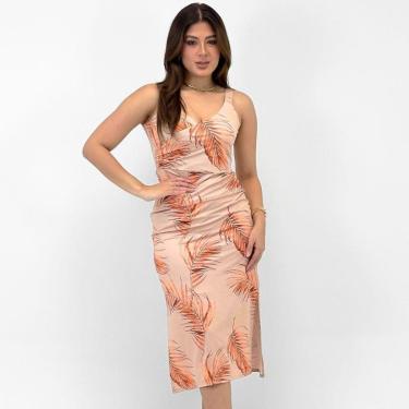Imagem de Vestido Formitz Midi Estampado Feminino-Feminino