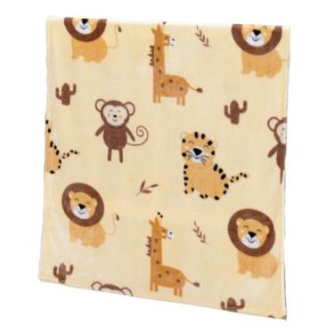 Imagem de Cobertor Manta Baby Infantil Flannel Etruria Toque de Seda Menino e Menina (TURMINHA)
