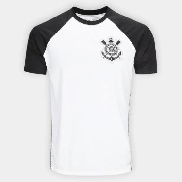 Imagem de Camisa Corinthians Masculina Raglan Rec Oficial Licenciado-Masculino