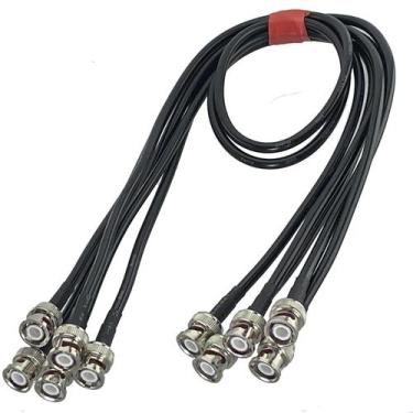 Imagem de Cabo Coaxial RF Pigtail De 6 Polegadas a 10 Pés RG58 Com Conector Crim
