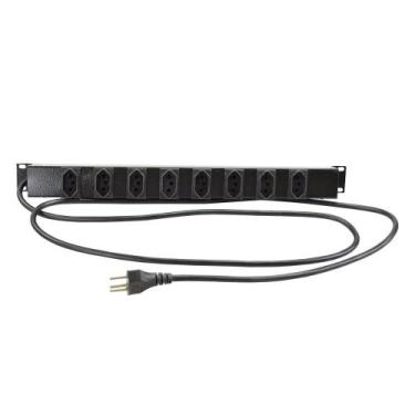 Imagem de Régua Elétrica Max 19" 8 Tomadas 10 Ampères - MAX ELETRON