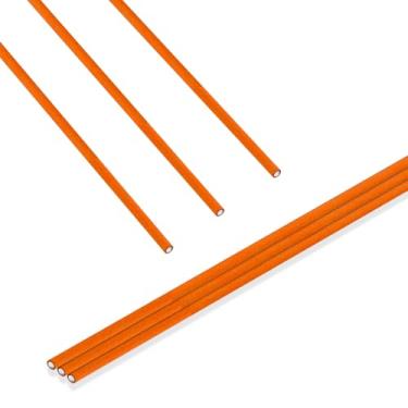 Imagem de Therwen 3 varetas AWS Bag Hastes de brasagem de liga de prata 45,7 cm revestidas com fluxo de solda de cobre (56%, laranja)