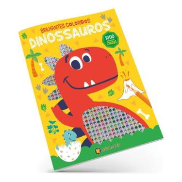 Imagem de Brilhantes Coloridos - Dinossauros - GATO AMARELO, Sortido