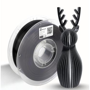 Imagem de 22 Network Filamento PLA de seda 1,75 mm, carretel de 1 kg (1 kg), 62 cores para escolher, superfície de seda brilhante e sem entupimento, precisão ± 0,02 mm, serve na maioria das impressoras 3D FDM