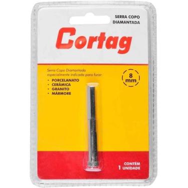 Imagem de Serra Copo Diamantada 8mm - Cortag