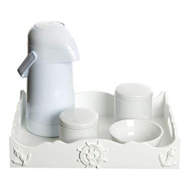 Imagem de Kit Higiene Resina Marinheiro Quarto Bebê Menino