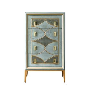 Imagem de Cômodas Cômoda, armário de gavetas madeira, decorativo com pernas, armazenamento autônomo para sala estar e quarto(Gray,60 * 39 * 104cm)