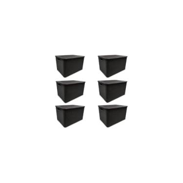 Imagem de Organizador Multiuso de Metal, Preto, 23x9x10 cm, para Banheiro, Cozinha, Escritório, Quarto, Penteadeira, Área de Serviço