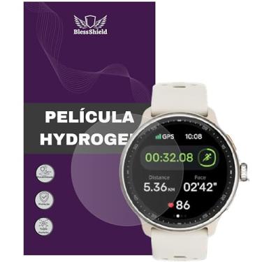 Imagem de Película para Smartwatch Bettdow Fb050 Tela 1,43" - Hydrogel HD Premium BlessShield (3 unidades)