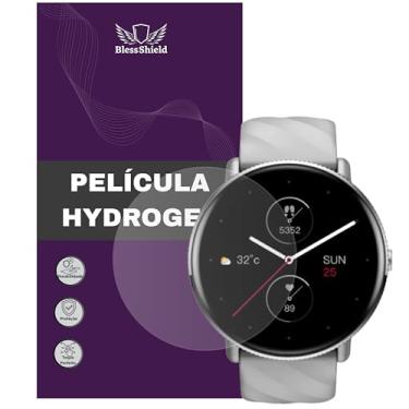 Imagem de Película para Zeblaze Gtr 3 Pro Tela 1,43" - Hydrogel HD Premium BlessShield (kit 3 unidades)