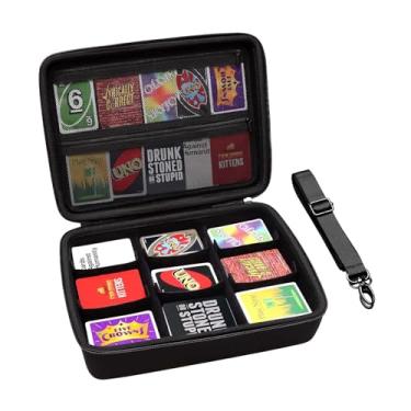 Imagem de XANAD Estojo Para Jogos De Cartas Com Capacidade Mais 3.000 Cartas, Beisebol/Uno/Jogar Contra A Humanidade E Todas As Outras Expansões (Preto)