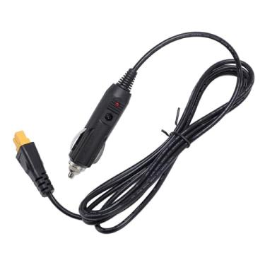 Imagem de FTVOGUE Cabo de Extensão Xt60 2m 18awg Isqueiro Macho para Fêmea Adaptador para 12v 24v Carro Caminhão Gerador Solar Fonte de Alimentação