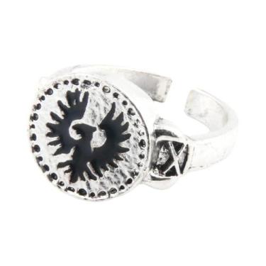 Imagem de Anéis Vintage Masculinos Dark Souls, Anel Da Cicatriz Do Demônio De Ha