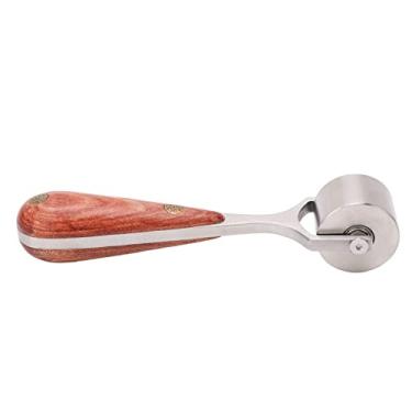 Imagem de Acouto Rolo de Prensa de Couro Rolo de Couro de Alta Dureza Desgaste de Prensa de Ferramentas de Com Alça de Tora Ferramenta de Laminação Artesanal de Artes, Artesanato e Costura/C