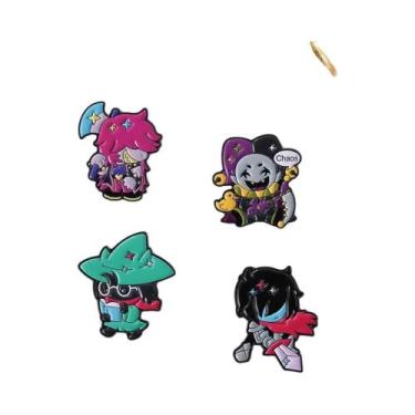 Imagem de Broche De Personagem De Desenho Animado Unissex, Distintivo De Liga Fa