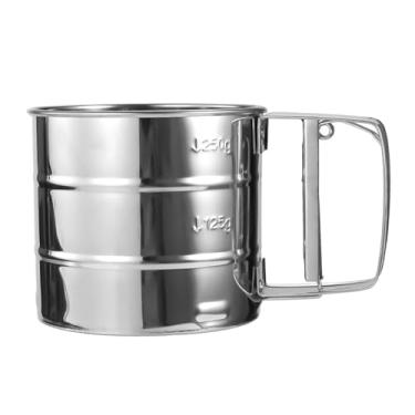 Imagem de Peneira Manual Para Assar | Design Ergonómico da Empunhadura | Peneira Com Malha Fina,Para Cozinha Doméstica Cozer Bolos Açúcar Café Pó Em Pó