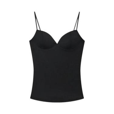 Imagem de Top Corset Sem Mangas E Costas Descobertas Em Burgundy Para Mulheres, 