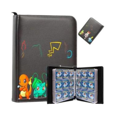 Imagem de Binder Para Cartas De Pokémon Com 50 Capas E 400 Bolsos, Suporte Perso