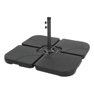 Imagem de Base Para Ombrelone Central Com 4 Pecas 52x52 Cm - Just Home Collectio