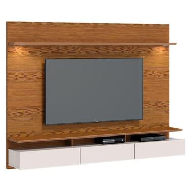 Imagem de Painel Para Tv Home Suspenso Decore 2.2 Freijó Off White - Imcal
