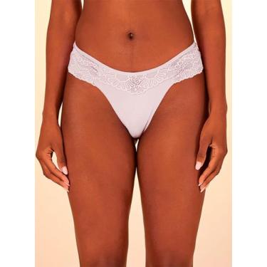 Imagem de Calcinha Fio Dental Nayane CA 10 01 0002 (antiga 02010012) Bombom Rend