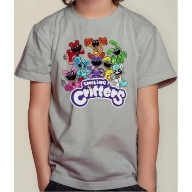 Imagem de Camiseta Camisa Infantil Juvenil Menina Menino Smili ng Critte rs Popp