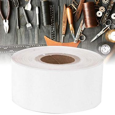 Imagem de Generic Papel Bronzeador de Folha de Ouro Com 3 Cm de Largura e 120 Metros / Rolo, Decoração de Design Brilhante para Plástico de Tecido de Madeira, Papel de Estampagem Vermelho e Azul Com Bom Efeito, Aplicável para Caixa de Pacote DIY (Branco)
