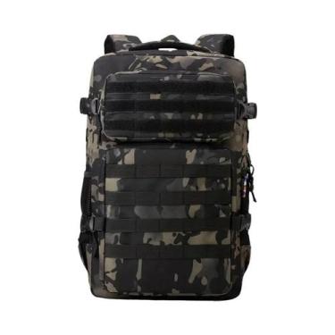 Imagem de Mochila Tática Camuflada Masculina De Grande Capacidade, Multi-camadas