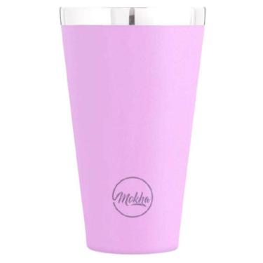 Imagem de Copo Térmico Magic Beer Rosa 473Ml - Mokha