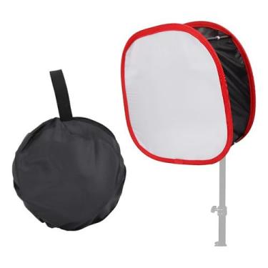 Imagem de softbox dobrável quadrada led、luz de estúdio para fotografia、softbox portátil para gravação
