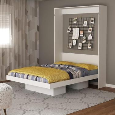 Imagem de Cama Articulada de Casal com 2 Nichos CM8016 Branco