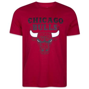 Imagem de CAMISETA NEW ERA REGULAR NBA CHICAGO BULLS WORLD OF LOGOS-Masculino