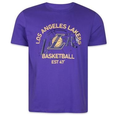 Imagem de Camiseta New Era Regular NBALos Angeles Lakers Core Masculino-Masculino